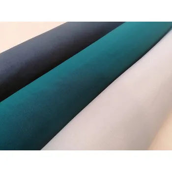 BYTEMA Bavlněná látka UNI antracit hrubá bavlna 220g šíře 150 cm