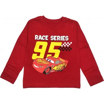 Chlapecké tričko Dětské tričko Disney Auta - Blesk McQueen Red 128