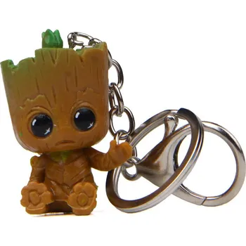 Klíčenka Strážci Galaxie - Groot (14) - sedící (Přívěšek na klíče Strážci Galaxie - Groot)