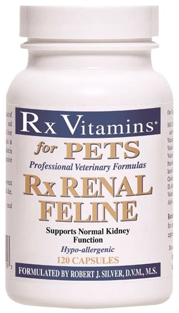 Rx Vitamins Rx Renal Feline 120 cps. od 510 Kč - Zbozi.cz