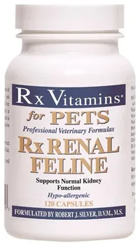 Rx Vitamins Rx Renal Feline 120 cps.