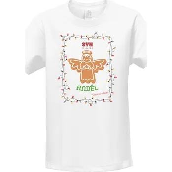 Tričko s potiskem Vánoční set - syn dětské