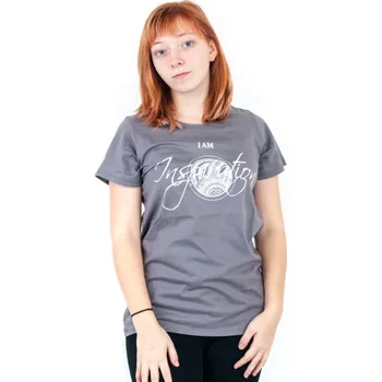 Dámské tričko Tričko dámské INSPIRATION M šedá