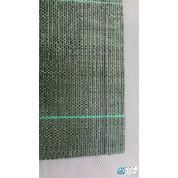 Mulčovací textilie Tkaná agrotextílie černo-zelená 100g 2,1m x 100m váha role 21kg (Tkaná agrotextilie černo-zelená 100g/m2 role 21kg. Cena za bm v šíři 2,1m 29Kč bez DPH)