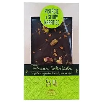 Čokoláda Čokoláda pistácie + slaný karamel 80g