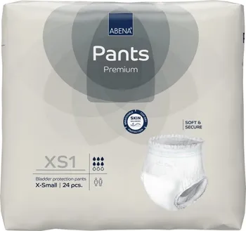 Inkontinenční kalhotky Abena Pants Premium jednorázové navlékací kalhotky XS1 24 ks