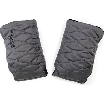 Rukávník PINKIE péřové rukavice na kočárek SUPERFINE Dark Grey