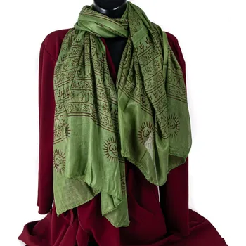 Šátek mantra zelený