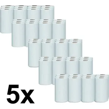 Sada koupelnových doplňků uklidshop Papírové ručníky ROLL WHITE 13cm - pack 5 x 12 rolí