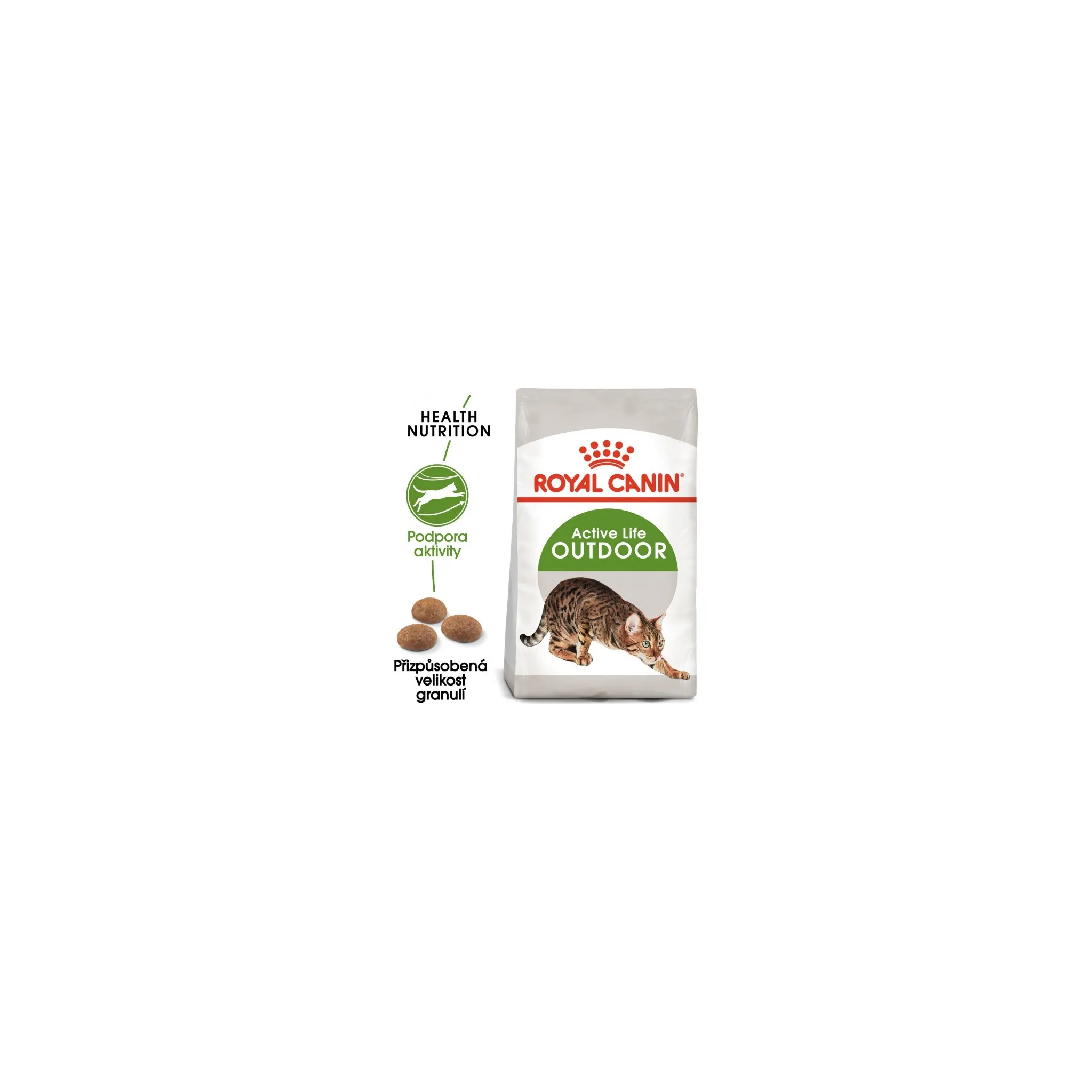 Fotografie 2 - Krmivo pro kočku Royal Canin Outdoor Adult 400 g