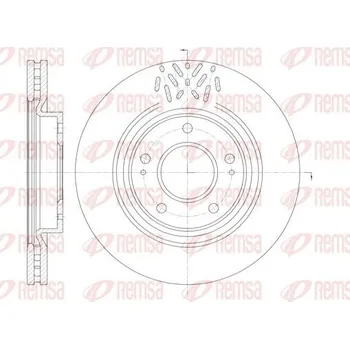 Brzdový kotouč Brzdový kotouč REMSA 6996.10