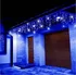 Vánoční osvětlení Springos CL0318 krápníky 300 LED modrá/záblesky studená bílá