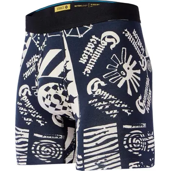 Trenýrky Trenýrky Stance Disorted Wholester black/white L - Odesíláme do 24 hodin