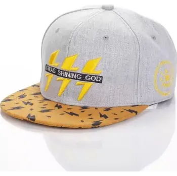 Čepice Hip hop unisex snapback - SW-šedá