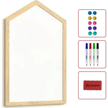 Allboards, bílá mágnetická tabule - DOMEČEK,HMWHITE96D+MMG