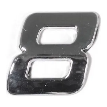 Znak automobilu Znak 8 samolepící PLASTIC