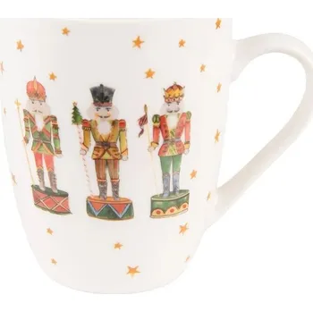 Vánoční ozdoba Dekorace - Hrneček s Louskáčky