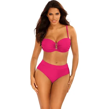 Dámské plavky Plavky Self S 730 CH4 Gold 8 tyrkysová 36C-S