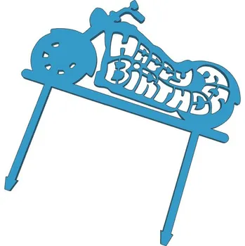 Chopper - plastový zápich - Černá