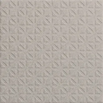 Obklad Rako Taurus Industrial TR225076 dlažba reliéfní 19,8x19,8 šedá 8 mm R12/B