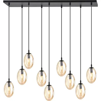 Emibig Astral závěsné svítidlo x10 W černá 1267/9