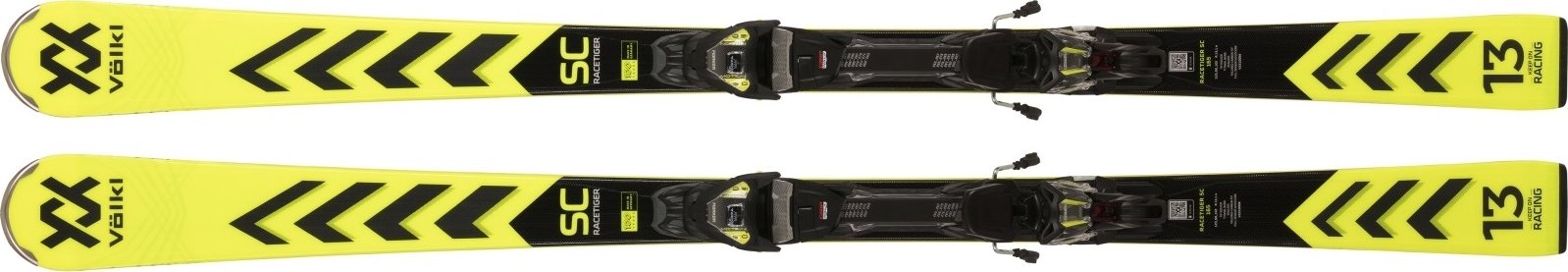 VOLKL RACETIGER SC YELLOW + VMOTION 12 GW 23/24 Délka: 172