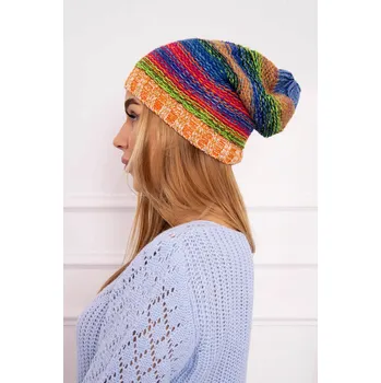 Čepice Kesi Dámská čepice Krystyna oranžová Univerzální