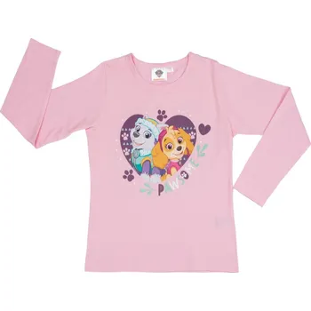Dívčí tričko Tričko Tlapková Patrola Heart Pawsome, vel. 98-104cm Velikost: 98cm