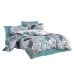 BedTex Exclusive Linna listy tyrkysové…