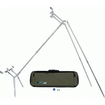 Stojan Rodpod Summittackle Colosseum EURO na 3 Pruty Nerezový