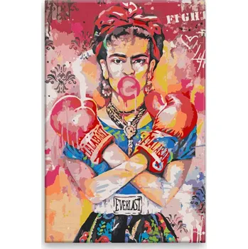 Dětské zboží Malování podle čísel - Frida Kahlo - 40x60 cm, bez dřevěného rámu - CZ výroba
