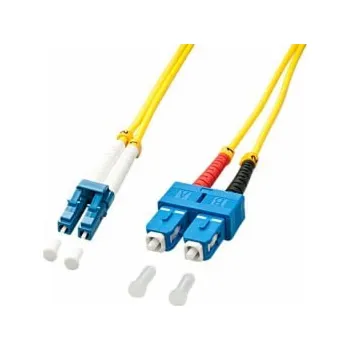 Síťový kabel Lindy propojovací kabel z optických vláken LC - SC, 9/125, Singlemode, 3m (47472)