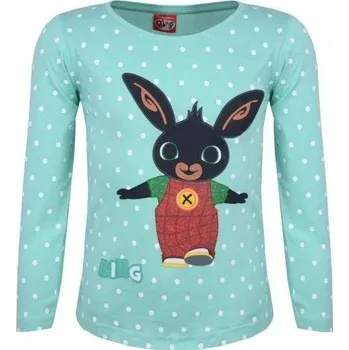 Dívčí tričko Dívčí tričko Zajíček Bing - tyrkysové, vel. 92, 110, 116cm Velikost: 116cm