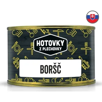 Hotové jídlo Hotovky z plechovky Boršč v plechovce Velikost: 400 ml
