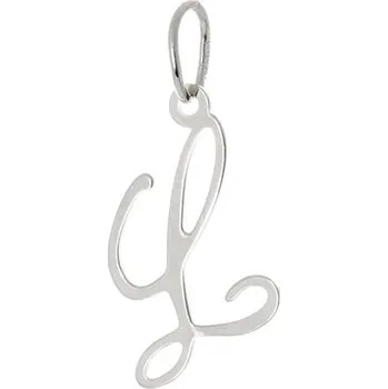 Přívěsek Přívěšek z bílého zlata písmeno L ZZ0927LBF