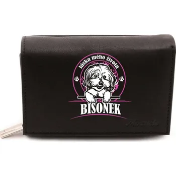 Peněženka STRIKER Dámská kožená peněženka Bišonek