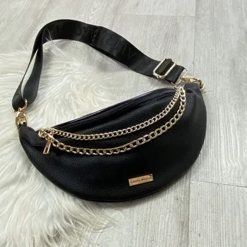 Kabelka Kabelka crossbody Laura Biaggi X2022 černá