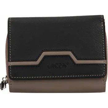 Peněženka Dámská kožená peněženka BLC/5374/422 Lagen šedohnědá
