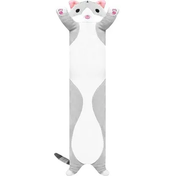 Dekorativní polštářek Aga4Kids Plyšový polštář kočka 110 cm