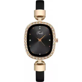 Hodinky Luxusní dámské hodinky s jemným páskem - Černá