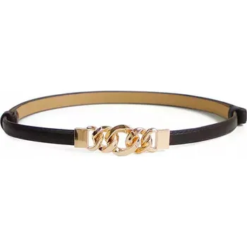 Opasek Dámský opasek s přezkou - káva