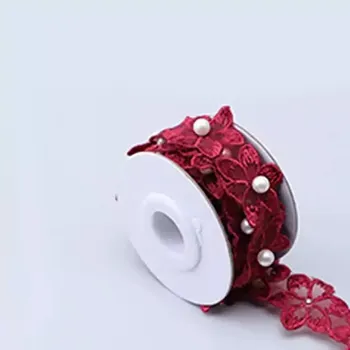 Ručně výšivková krajka | 0,9 m x 3,3 cm - 2