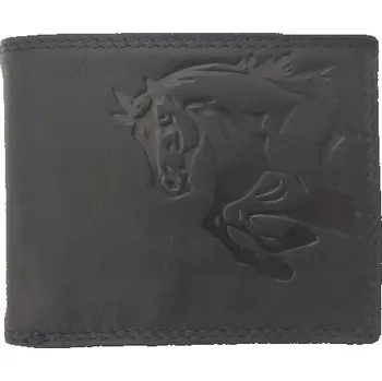 Peněženka KOŽENÁ PENĚŽENKA KŮŇ BLACK TILLBERG