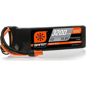 RC náhradní díl Spektrum Smart LiPo 14.8V 3200mAh 100C IC3 - expresní doprava