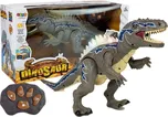 LEAN Toys Velociraptor šedý