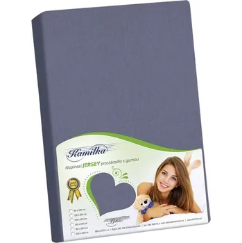 Prostěradlo jersey Šedá BX1000268 - 120x200 cm