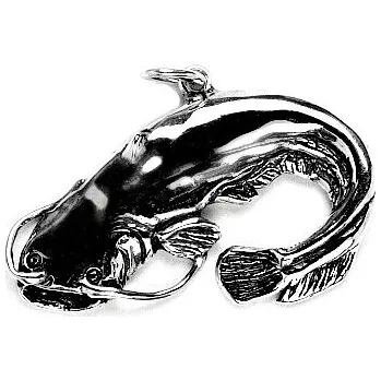 Přívěsek Stříbrný přívěsek sumec velký - P951 (Stříbrný sumec velký)