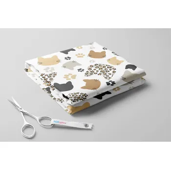 Softshell s beránkem, Levhartí kočičky Barva: Béžová