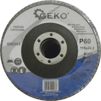 Brusný kotouč Kotouč lamelový 115mm P60 GEKO G00301