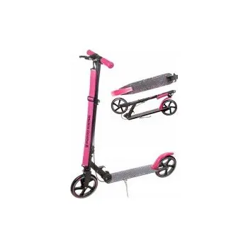 Koloběžka Raven Dots black s ruční brzdou ABEC9 200mm Černá koloběžka